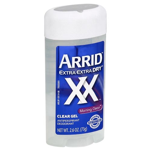 Image for Arrid Antiperspirant Deodorant, Clear Gel, Morning Clean,2.6oz from Shane's Pharmacy
