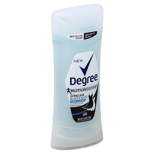 Image for Degree Antiperspirant, Invisible Solid, Ultraclear, Black + White,2.6oz from Shane's Pharmacy