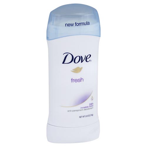 Image for Dove Anti-Perspirant Deodorant, Invisible Solid, Fresh,2.6oz from Shane's Pharmacy