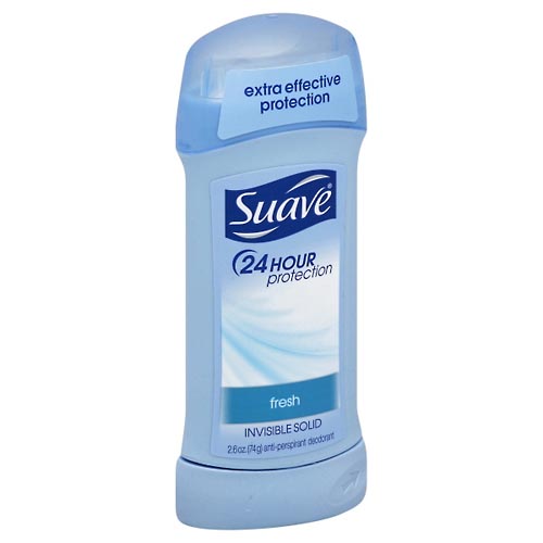 Image for Suave Deodorant, Anti-Perspirant, Fresh, Invisible Solid,2.6oz from Shane's Pharmacy