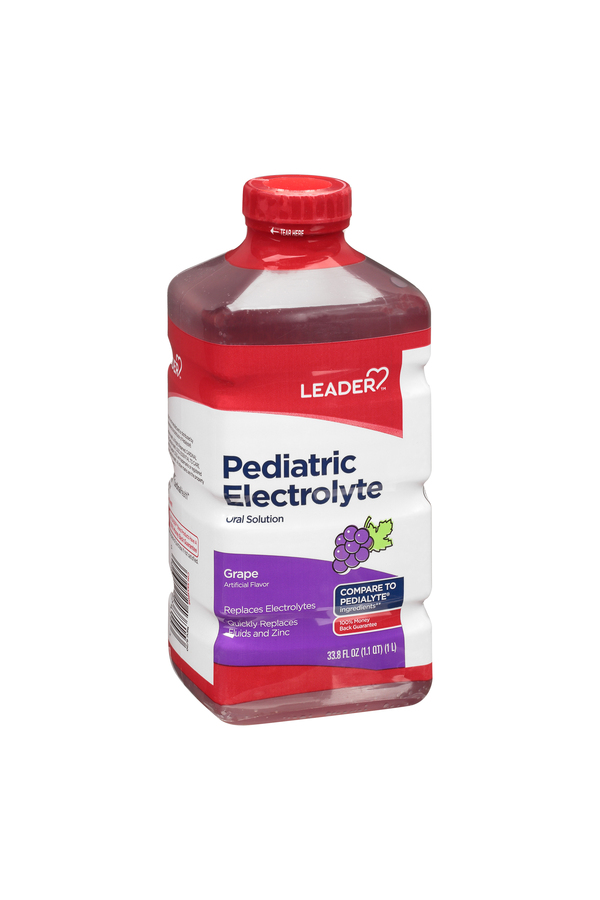 Image for Leader Pediatric Electrolyte, Grape,33.8oz from Shane's Pharmacy