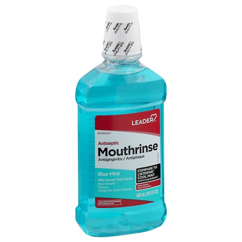 Image for Leader Mouthrinse, Blue Mint,500ml from Shane's Pharmacy